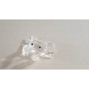 Swarovski Crab Crystal Figure Miniature Black Eyes NO Box or COA Retired